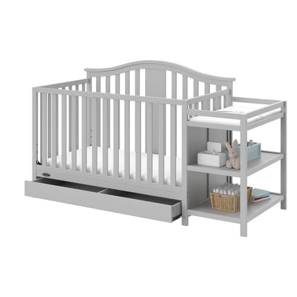 Graco® Solano® 4-in-1 Convertible Crib & Changer with Drawer
