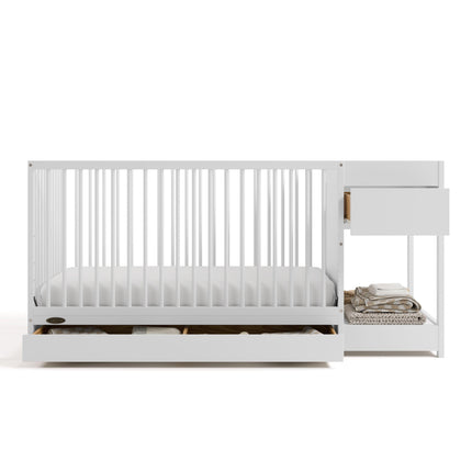 Graco® Teddi® 5-in-1 Convertible Crib and Changer with Drawer