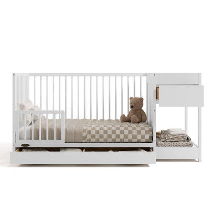 Graco® Teddi® 5-in-1 Convertible Crib and Changer with Drawer