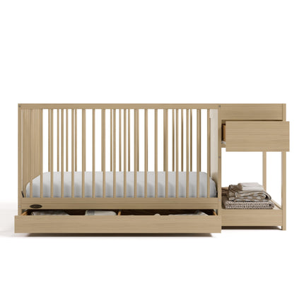 Graco® Teddi® 5-in-1 Convertible Crib and Changer with Drawer