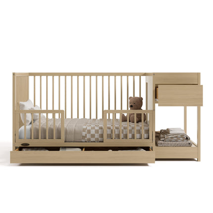 Graco® Teddi® 5-in-1 Convertible Crib and Changer with Drawer