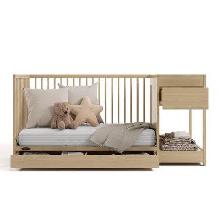Graco® Teddi® 5-in-1 Convertible Crib and Changer with Drawer