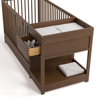 Graco® Teddi® 5-in-1 Convertible Crib and Changer with Drawer