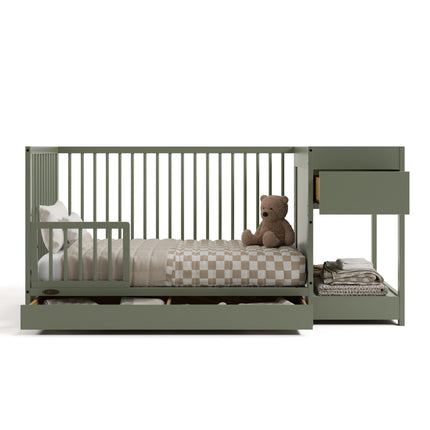 Graco® Teddi® 5-in-1 Convertible Crib and Changer with Drawer