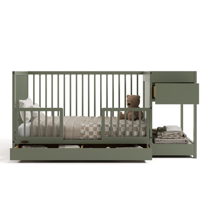 Graco® Teddi® 5-in-1 Convertible Crib and Changer with Drawer