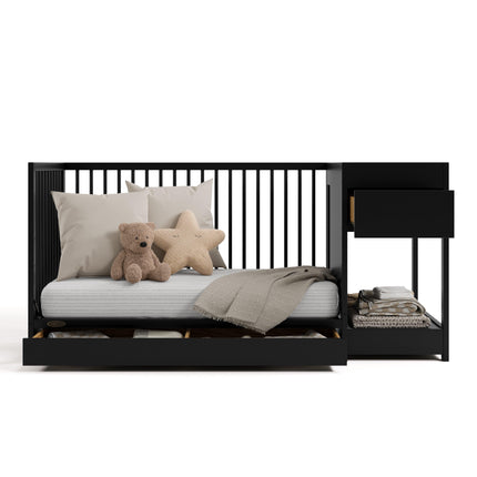 Graco® Teddi® 5-in-1 Convertible Crib and Changer with Drawer