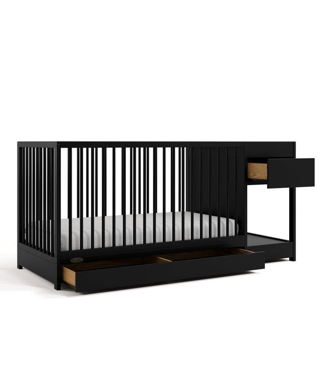Graco® Teddi® 5-in-1 Convertible Crib and Changer with Drawer
