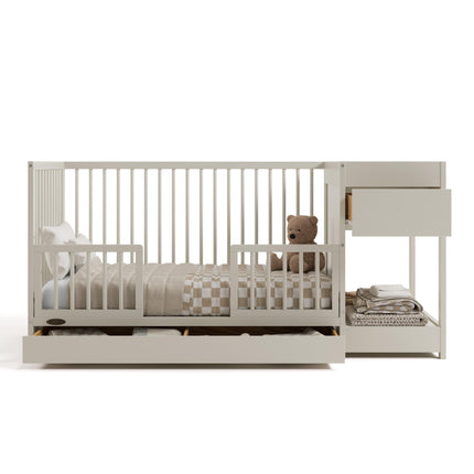 Graco® Teddi® 5-in-1 Convertible Crib and Changer with Drawer