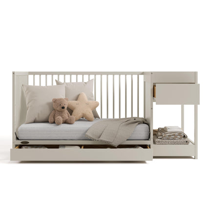 Graco® Teddi® 5-in-1 Convertible Crib and Changer with Drawer