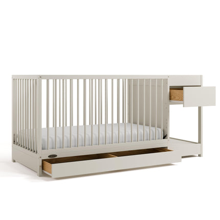 Graco® Teddi® 5-in-1 Convertible Crib and Changer with Drawer