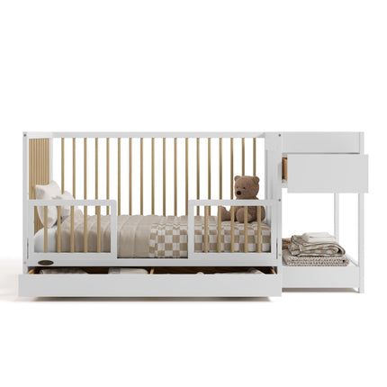 Graco® Teddi® 5-in-1 Convertible Crib and Changer with Drawer