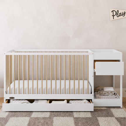 Graco® Teddi® 5-in-1 Convertible Crib and Changer with Drawer