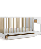 White with Driftwood