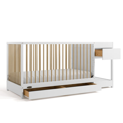 Graco® Teddi® 5-in-1 Convertible Crib and Changer with Drawer