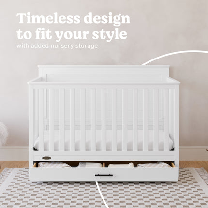 Graco® Tristan™ Convertible Crib With Drawer