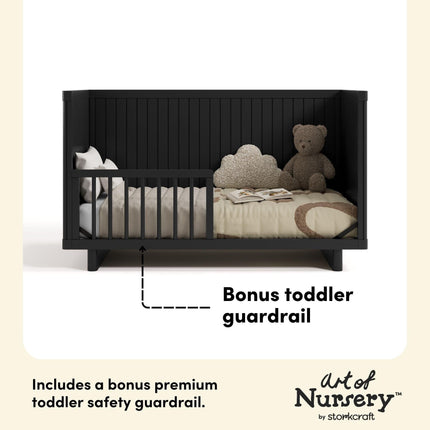 Storkcraft® Kyoto Deluxe Convertible Crib with Bonus Toddler Guardrail
