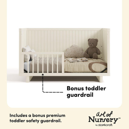 Storkcraft® Kyoto Deluxe Convertible Crib with Bonus Toddler Guardrail