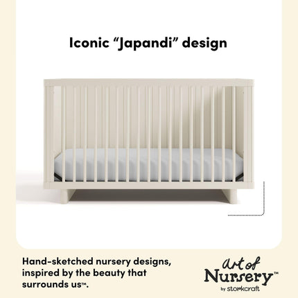 Storkcraft® Kyoto Deluxe Convertible Crib with Bonus Toddler Guardrail