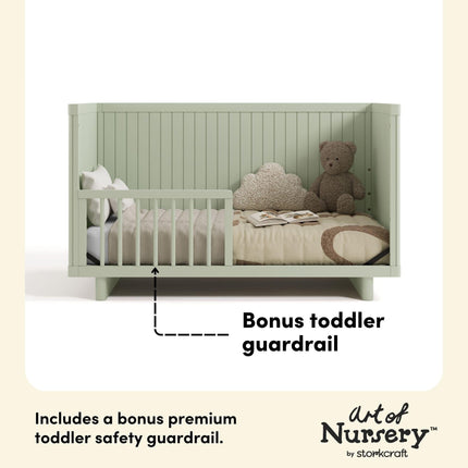 Storkcraft® Kyoto Deluxe Convertible Crib with Bonus Toddler Guardrail
