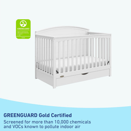 Graco® Bellwood® 5-in-1 Convertible Crib with Drawer