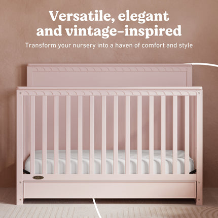 Graco® Sasha™ 5-in-1 Convertible Crib with Drawer