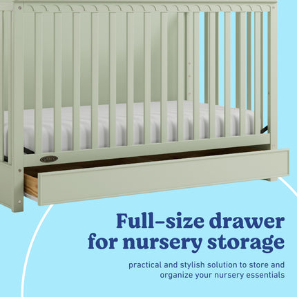 Graco® Sasha™ 5-in-1 Convertible Crib with Drawer