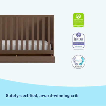 Graco® Theo 3-in-1 Convertible Crib with Drawer