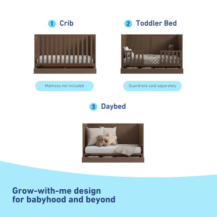 Graco® Theo 3-in-1 Convertible Crib with Drawer
