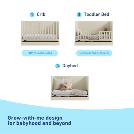 Graco® Theo 3-in-1 Convertible Crib with Drawer