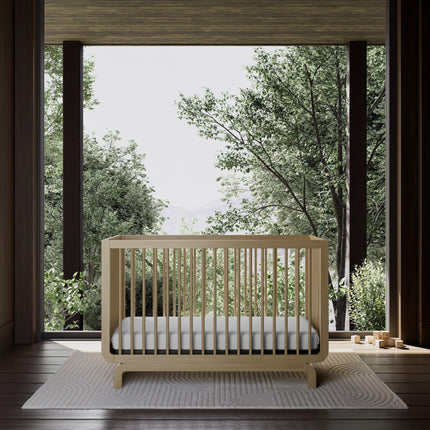 Storkcraft® Santorini® Deluxe 5-in-1 Convertible Crib with Bonus Toddler Guardrail
