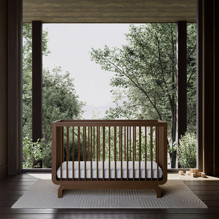 Storkcraft® Santorini® Deluxe 5-in-1 Convertible Crib with Bonus Toddler Guardrail