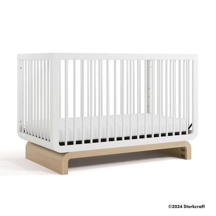 Storkcraft® Santorini® Deluxe 5-in-1 Convertible Crib with Bonus Toddler Guardrail