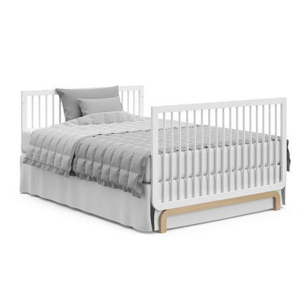 Storkcraft® Santorini® Deluxe 5-in-1 Convertible Crib with Bonus Toddler Guardrail