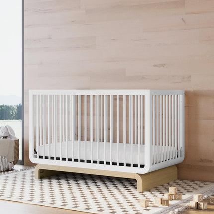 Storkcraft® Santorini® Deluxe 5-in-1 Convertible Crib with Bonus Toddler Guardrail