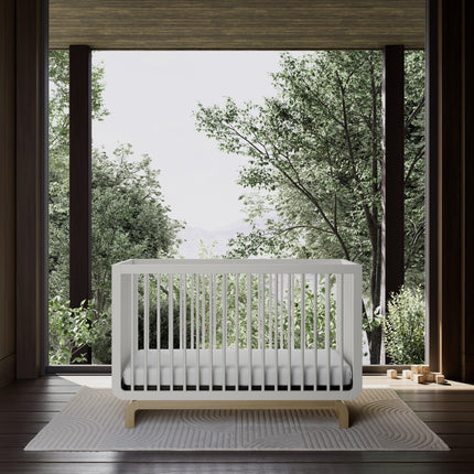 Storkcraft® Santorini® Deluxe 5-in-1 Convertible Crib with Bonus Toddler Guardrail