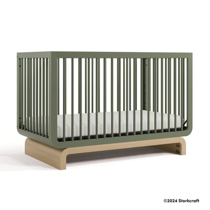 Storkcraft® Santorini® Deluxe 5-in-1 Convertible Crib with Bonus Toddler Guardrail