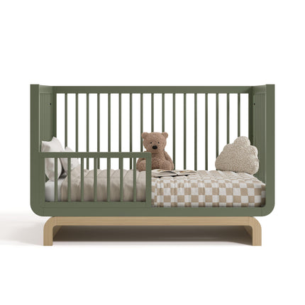Storkcraft® Santorini® Deluxe 5-in-1 Convertible Crib with Bonus Toddler Guardrail
