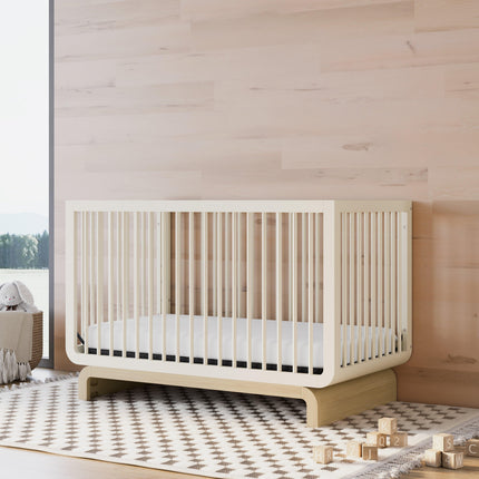 Storkcraft® Santorini® Deluxe 5-in-1 Convertible Crib with Bonus Toddler Guardrail