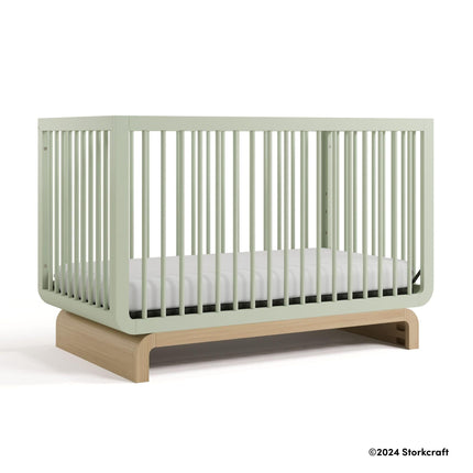 Storkcraft® Santorini® Deluxe 5-in-1 Convertible Crib with Bonus Toddler Guardrail