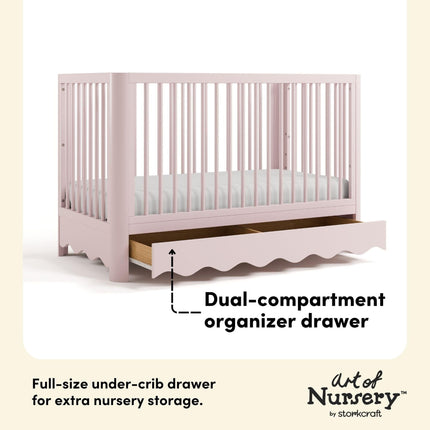 Storkcraft® Casablanca™ Deluxe 5-in-1 Convertible Crib with Drawer