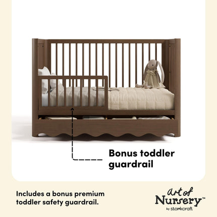 Storkcraft® Casablanca™ Deluxe 5-in-1 Convertible Crib with Drawer