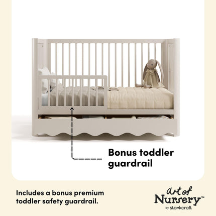 Storkcraft® Casablanca™ Deluxe 5-in-1 Convertible Crib with Drawer