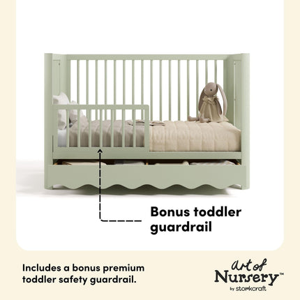 Storkcraft® Casablanca™ Deluxe 5-in-1 Convertible Crib with Drawer