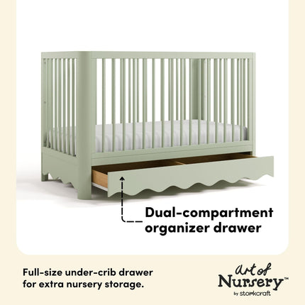 Storkcraft® Casablanca™ Deluxe 5-in-1 Convertible Crib with Drawer