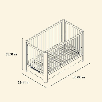 Storkcraft® Casablanca™ Deluxe 5-in-1 Convertible Crib with Drawer