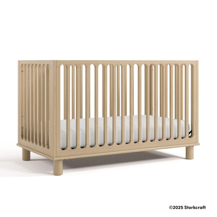 Storkcraft® Sicily® Deluxe 3-in-1 Convertible Crib with Bonus Toddler Guardrail