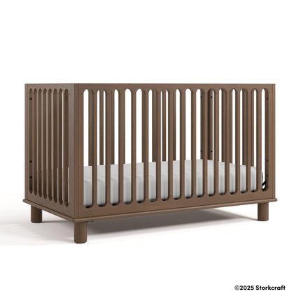 Storkcraft® Sicily® Deluxe 3-in-1 Convertible Crib with Bonus Toddler Guardrail
