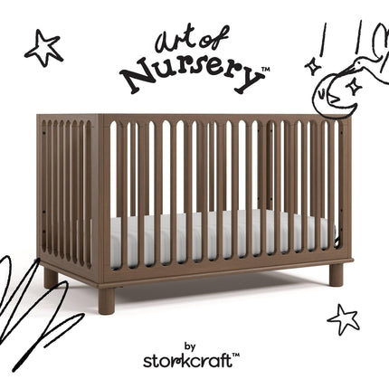 Storkcraft® Sicily® Deluxe 3-in-1 Convertible Crib with Bonus Toddler Guardrail
