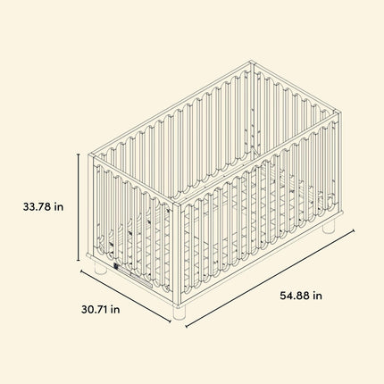 Storkcraft® Sicily® Deluxe 3-in-1 Convertible Crib with Bonus Toddler Guardrail