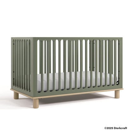 Storkcraft® Sicily® Deluxe 3-in-1 Convertible Crib with Bonus Toddler Guardrail